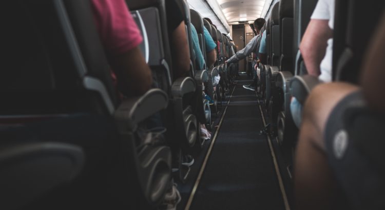 Plane passengers